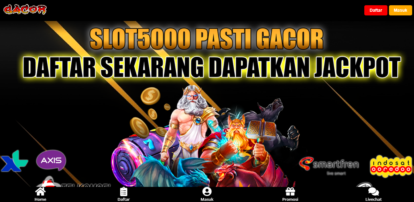 Slot5000: Rasakan Sensasi Seru Bermain Slot Online